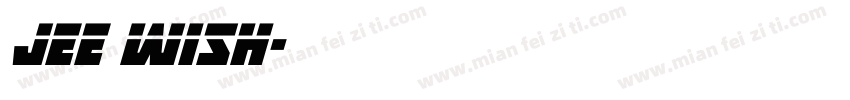 Jee Wish字体转换